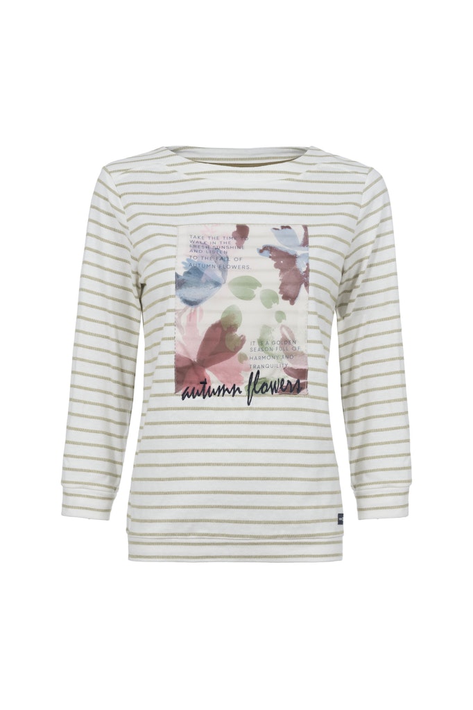 Soquesto Damen T-Shirts Khaki Mittel