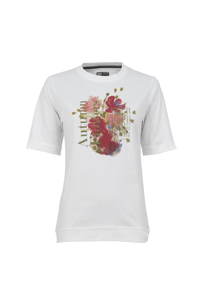 Soquesto Damen T-Shirts Offwhite