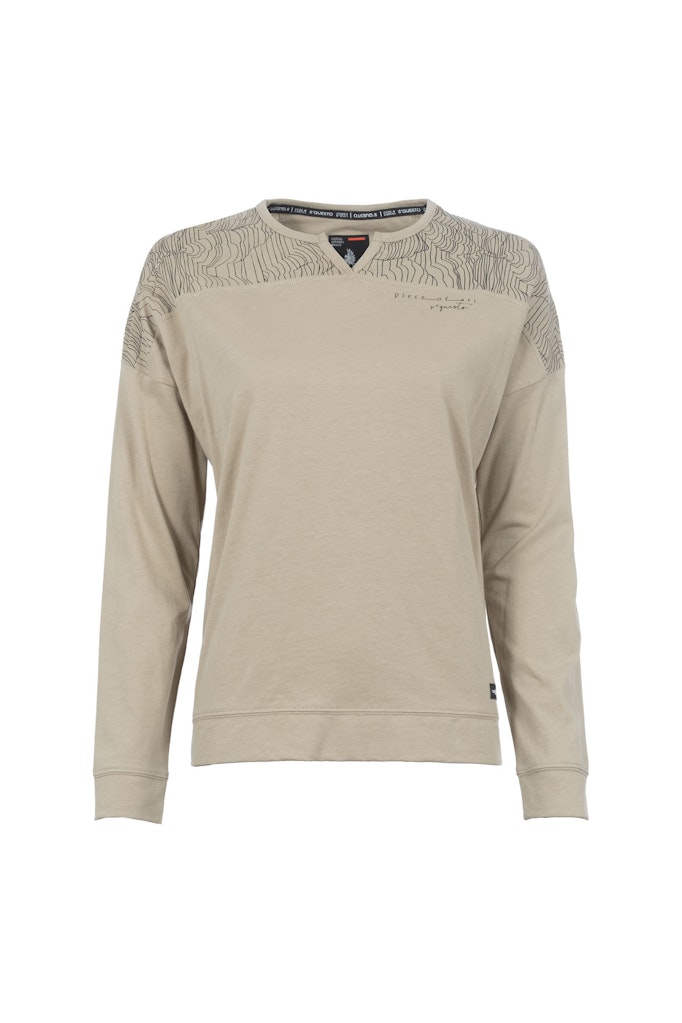 Soquesto Damen T-Shirts Sand Mittel