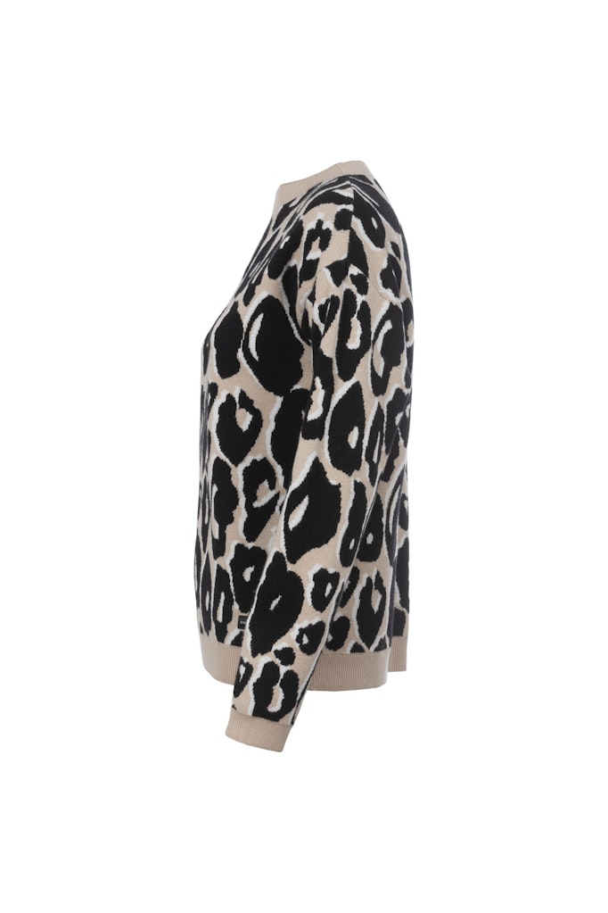 Soquesto Damen Pullover Sand Mittel