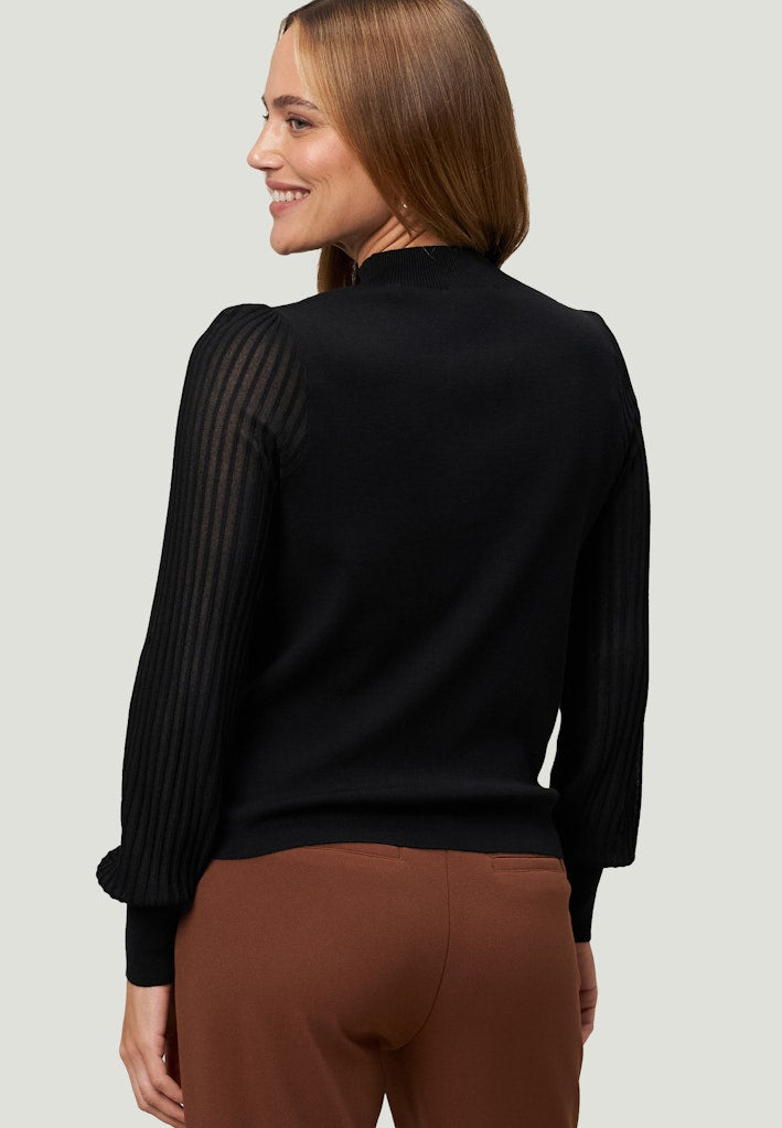Zero Damen Pullover Black Beauty