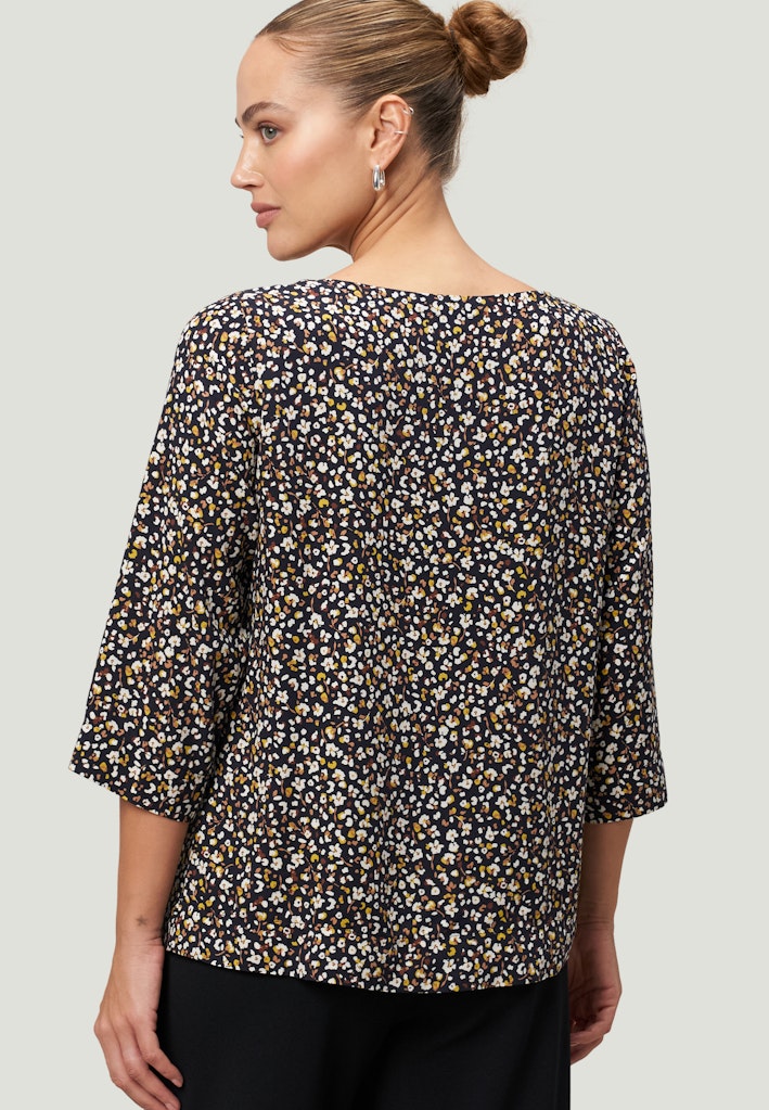 Zero Damen Blusen Blackcream