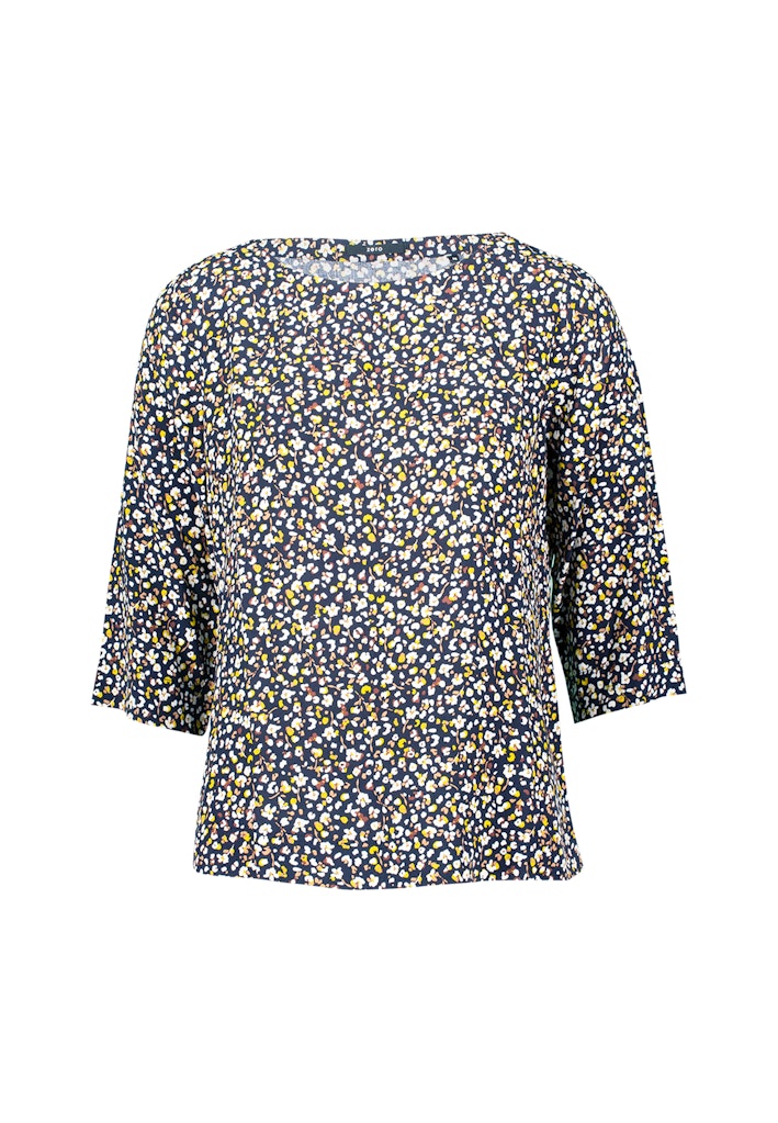 Zero Damen Blusen Blackcream