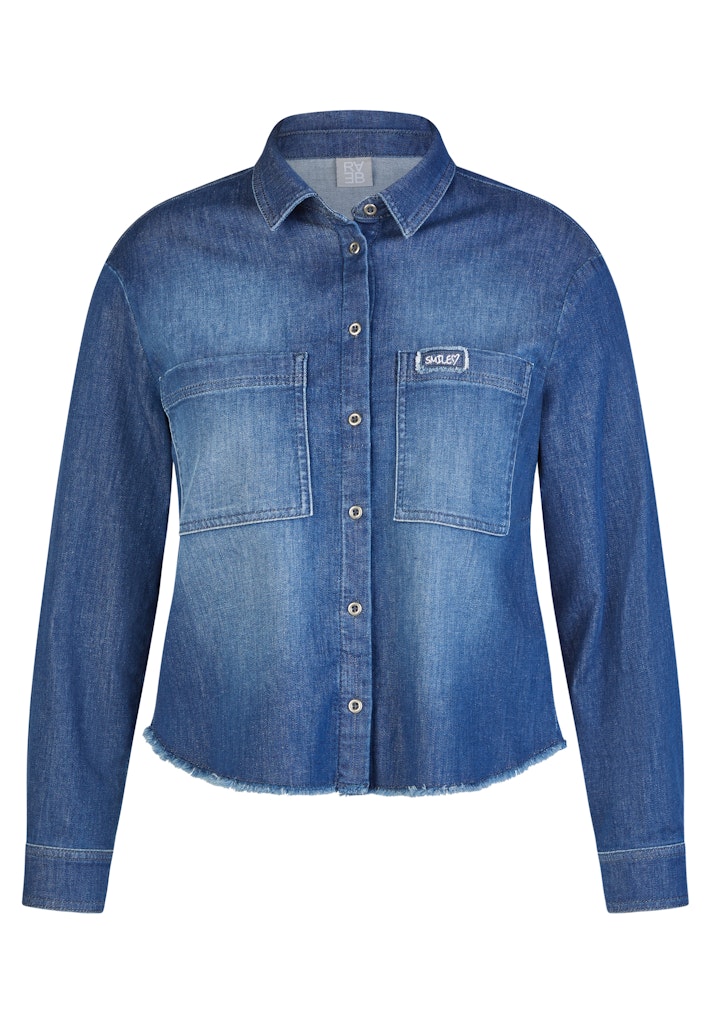 Rabe Damen Blusen Blue Stone