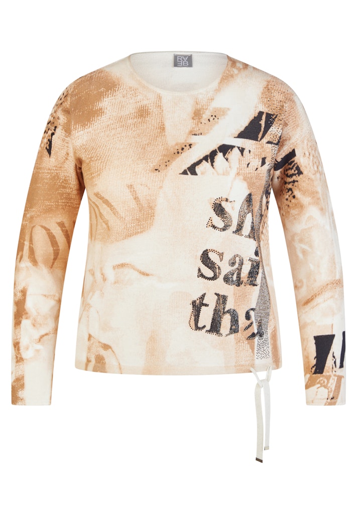 Rabe Damen Pullover Cappuccino