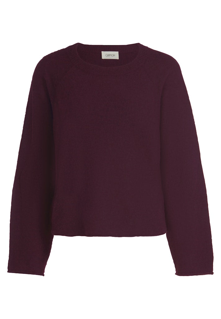 Cartoon Damen Pullover Dark Aubergine