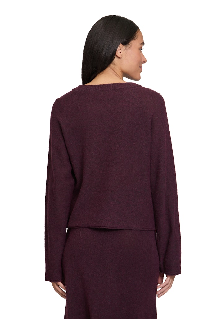 Cartoon Damen Pullover Dark Aubergine