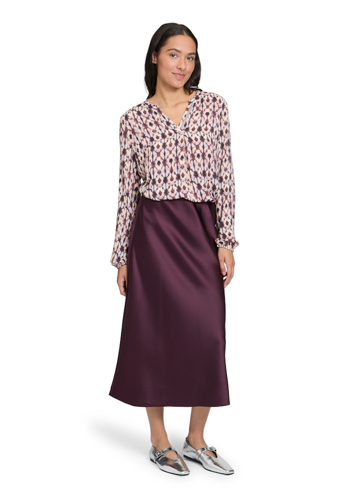 Cartoon Damen Blusen Purple/Rosé