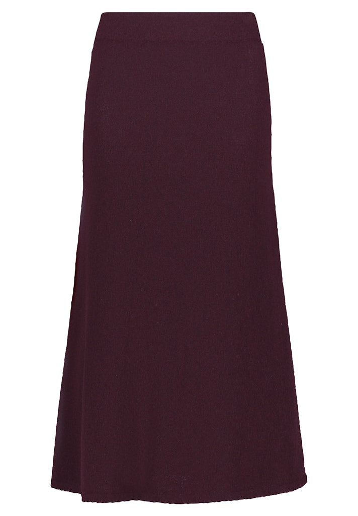 Cartoon Damen Rock Dark Aubergine