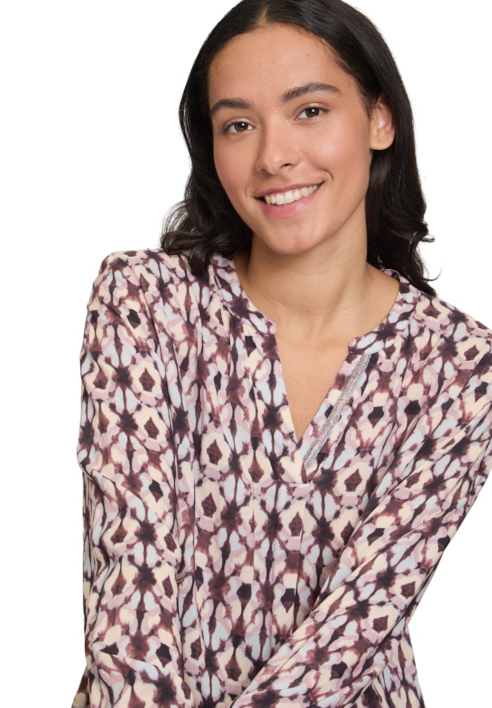 Cartoon Damen Blusen Purple/Rosé