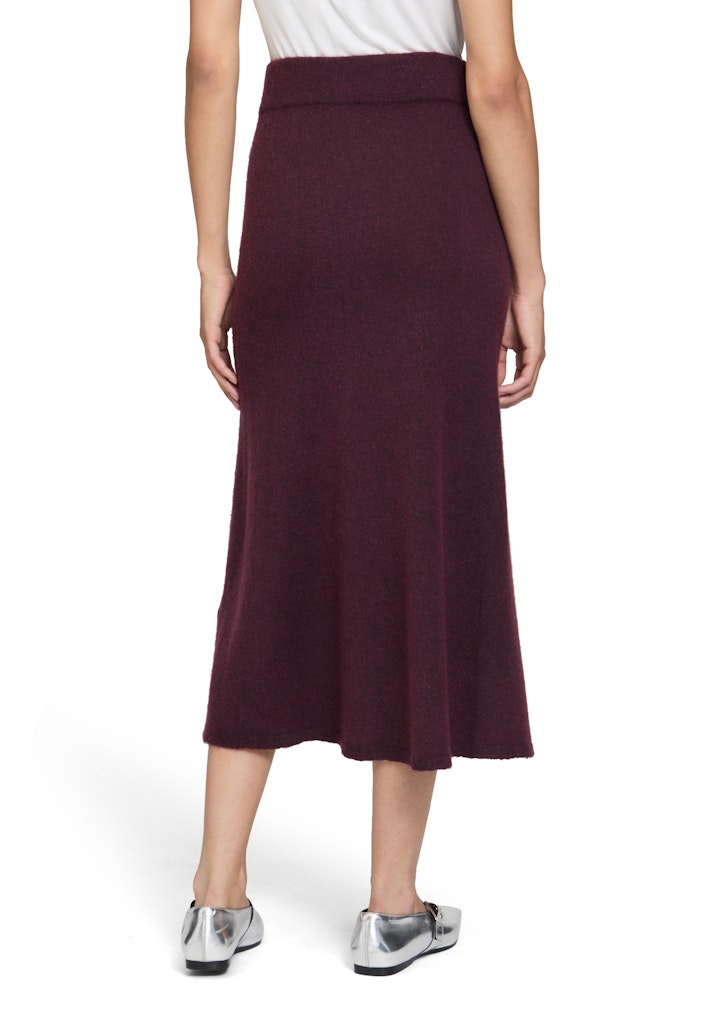 Cartoon Damen Rock Dark Aubergine