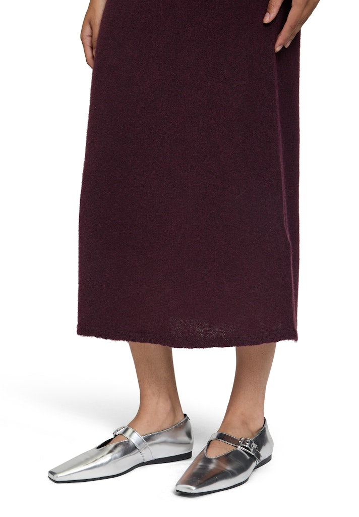 Cartoon Damen Rock Dark Aubergine