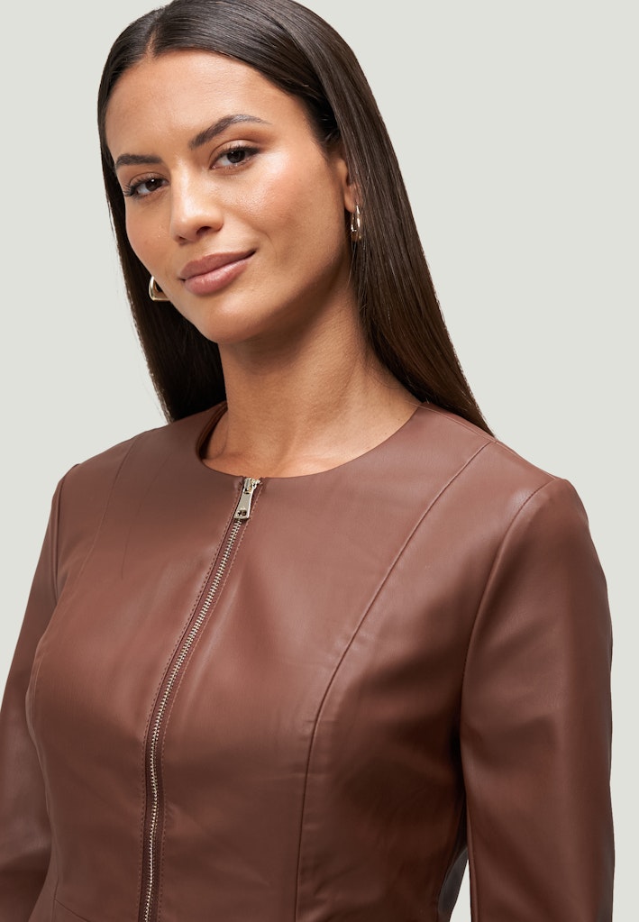 Zero Damen Blazer Cappuccino