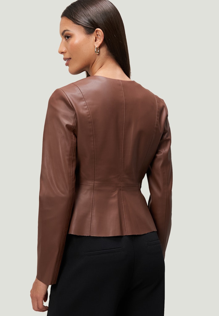 Zero Damen Blazer Cappuccino