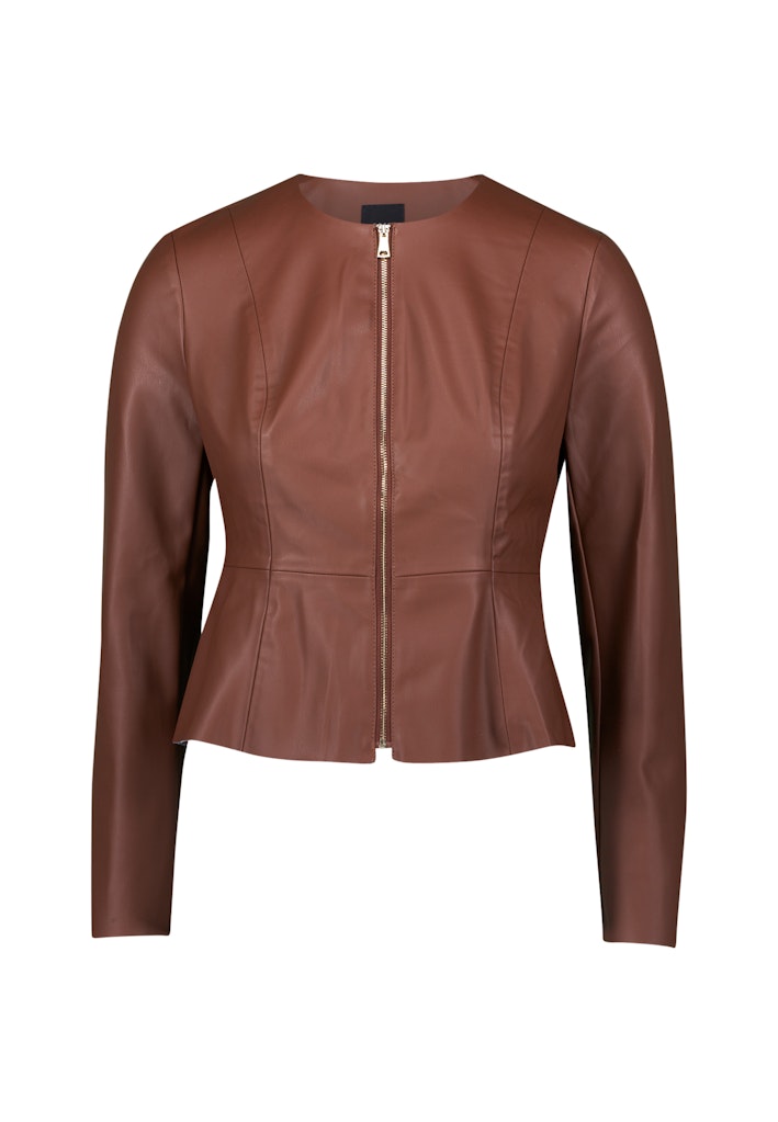 Zero Damen Blazer Cappuccino