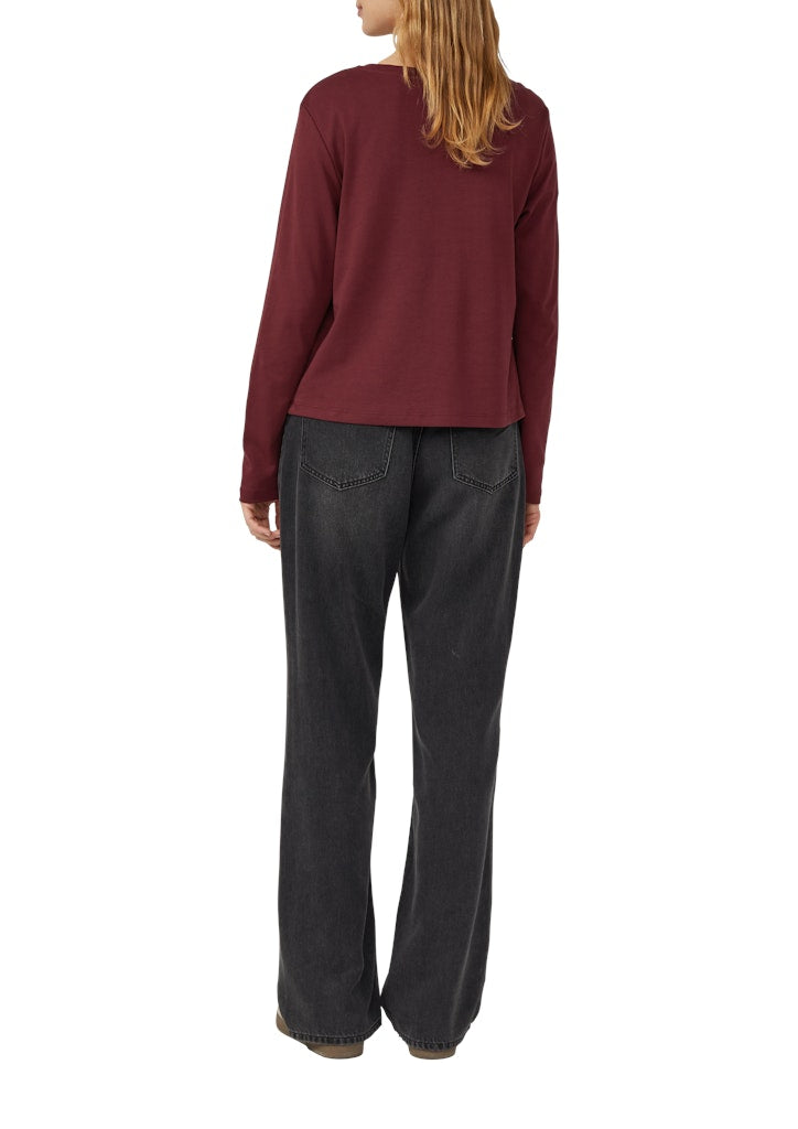 S. Oliver red Damen T-Shirts Red