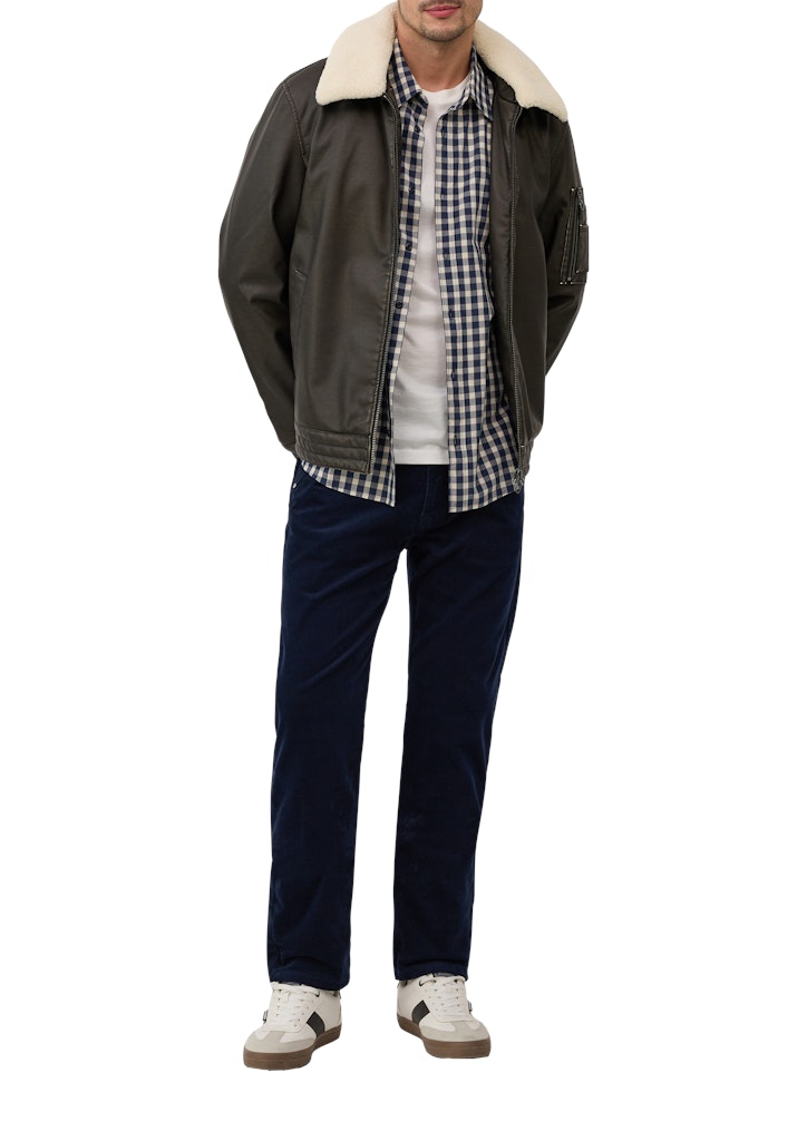 S. Oliver red Herren Hemden lang Blue