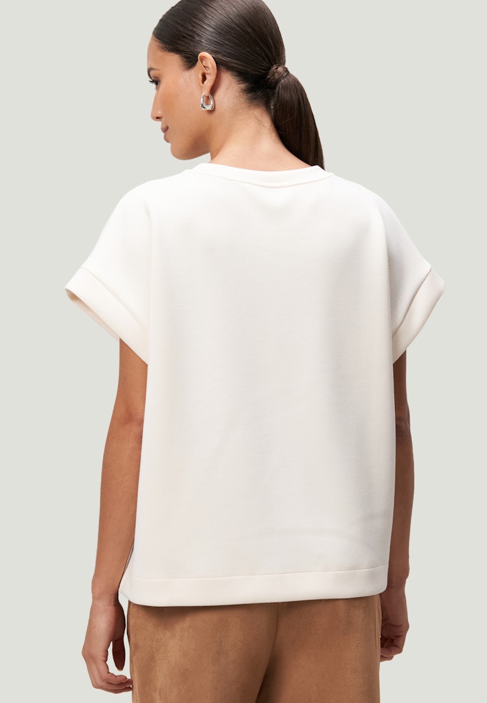 Zero Damen Sweatshirts Patch Creamsilv