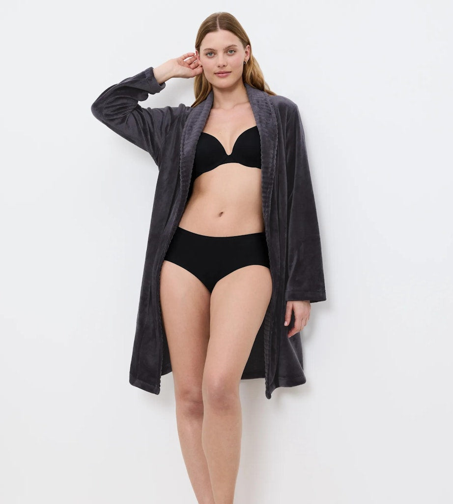 Triumph Bademantel Jo Ink Gray