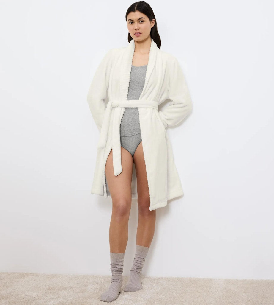 Triumph Bademantel Gz Silk White