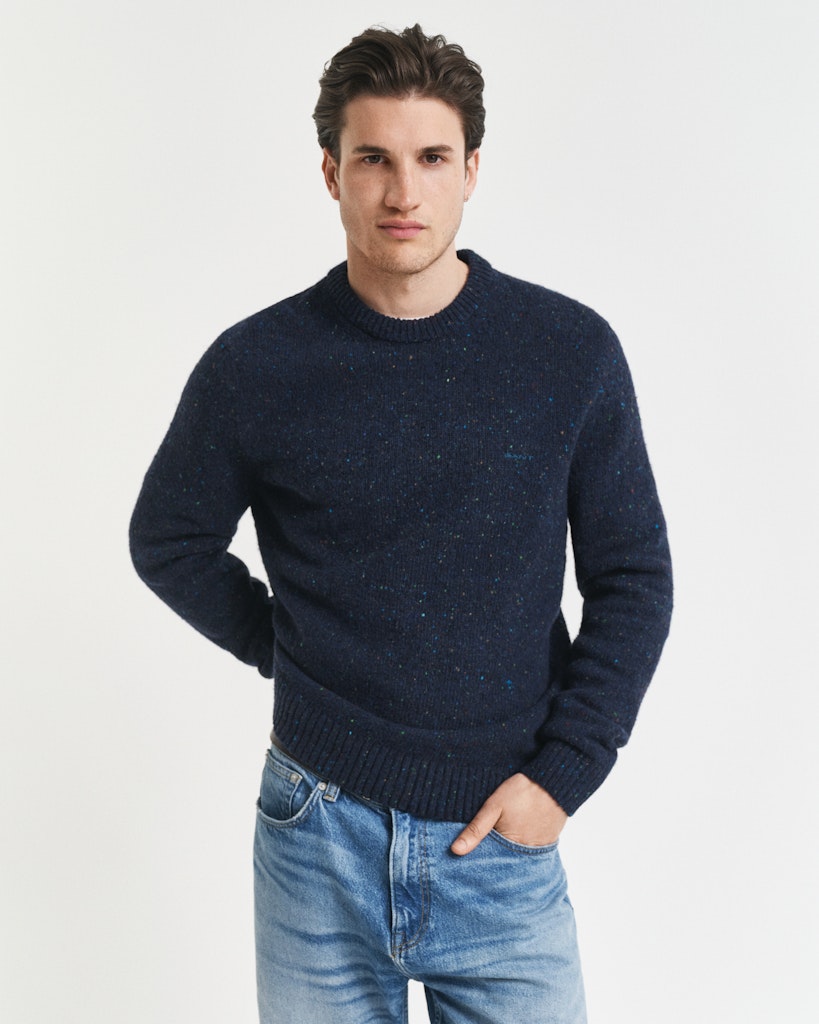 Gant Herren Pullover  Evening Blu