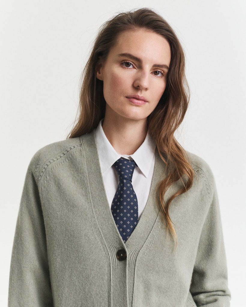 Gant Damen Strickjacken  Faded Sage