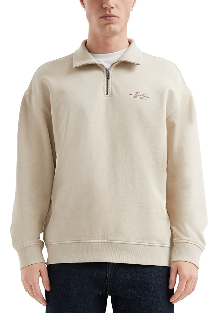 QS by S.Oliver Herren Sweatshirts Brown