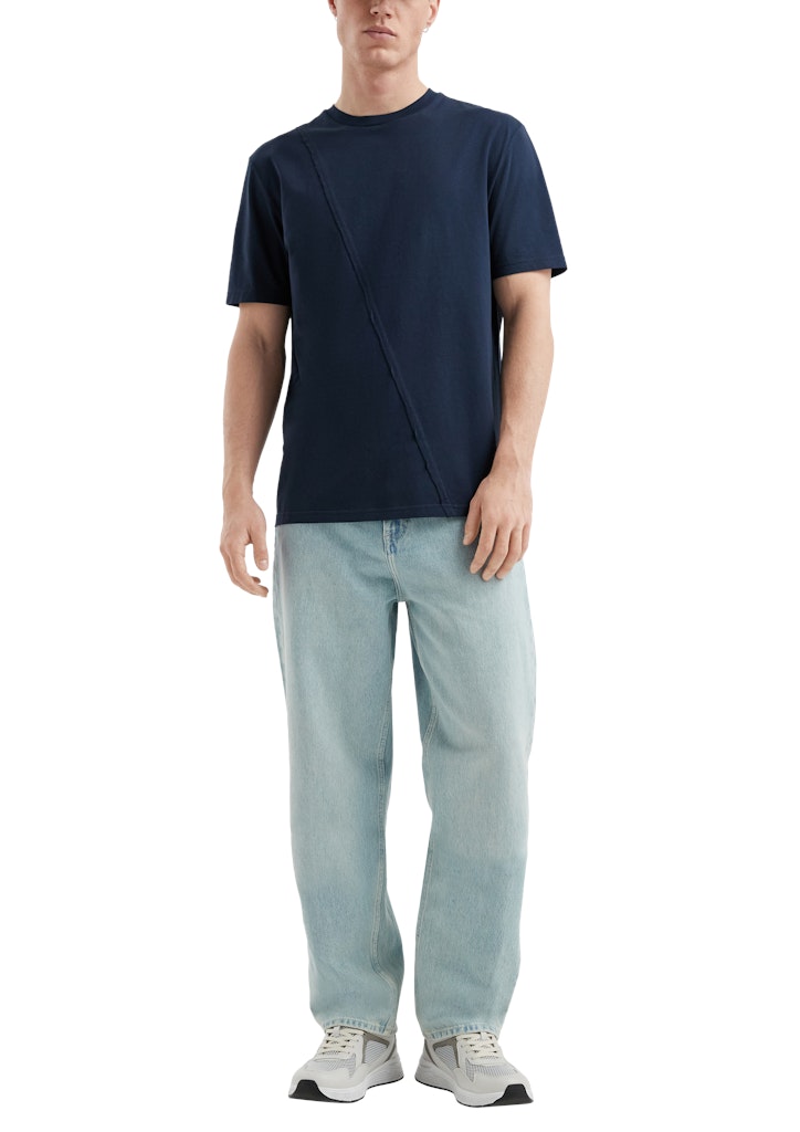 QS by S.Oliver Herren T-Shirts kurz Blue