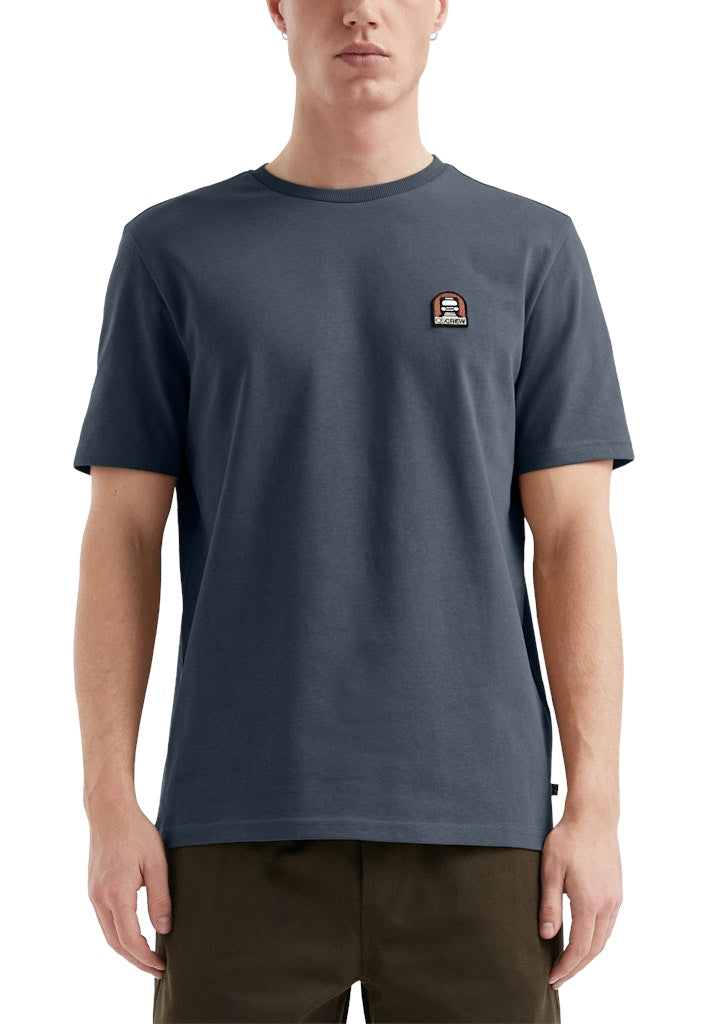 QS by S.Oliver Herren T-Shirts kurz Blue