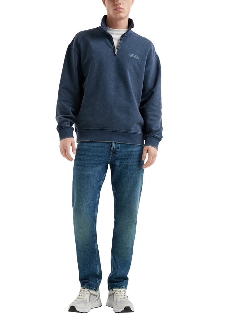 QS by S.Oliver Herren Sweatshirts Blue