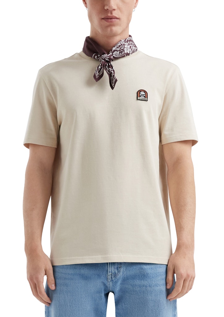 QS by S.Oliver Herren T-Shirts kurz Brown