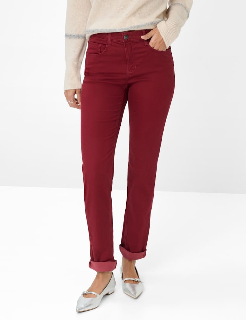 Brax Damen Hosen Mulberry