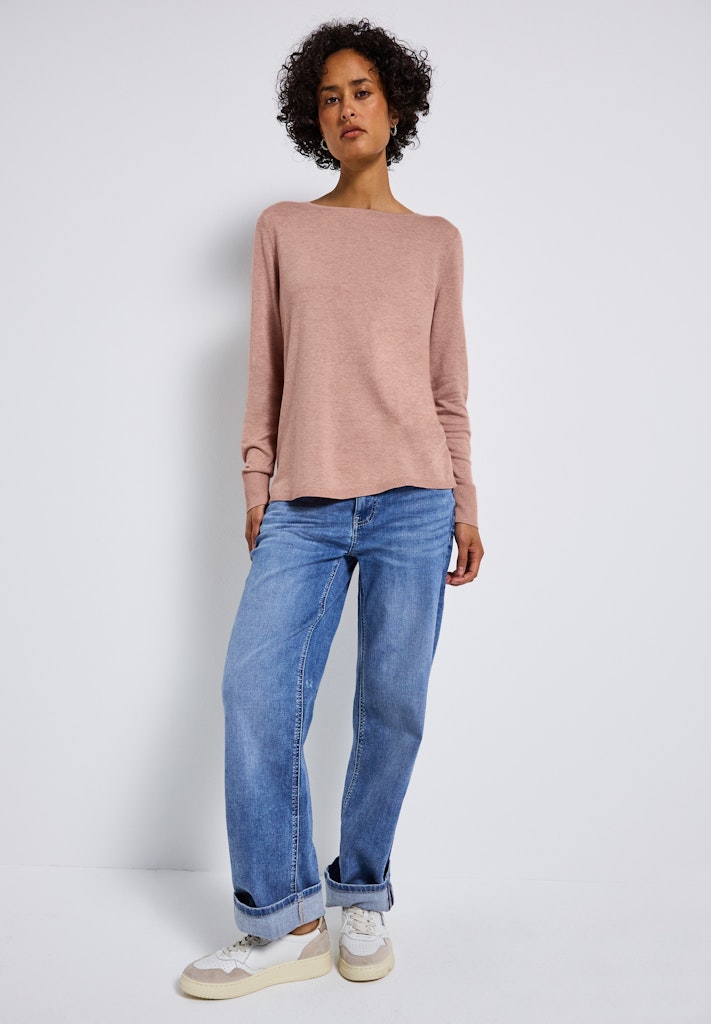 Street One Damen Pullover  Faded Ros