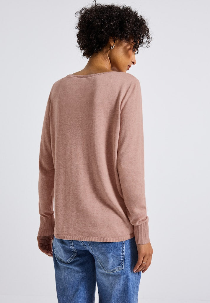 Street One Damen Pullover  Faded Ros