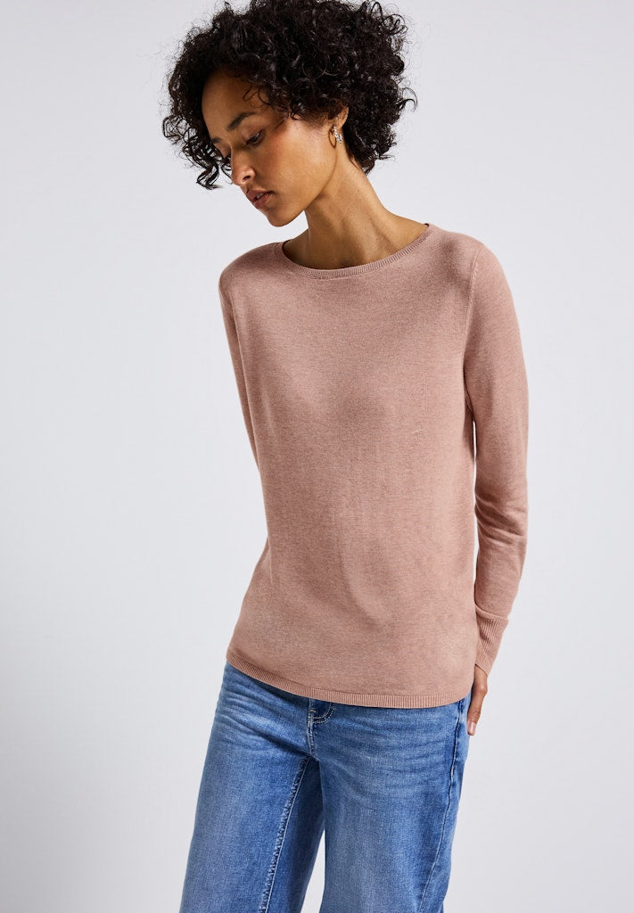 Street One Damen Pullover  Faded Ros