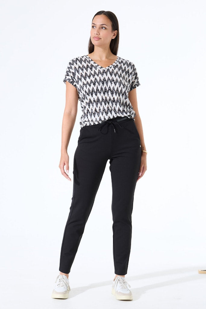Garcia Damen T-Shirts Black