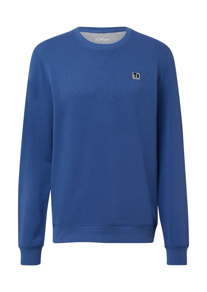 S. Oliver red Herren Sweatshirts Blue