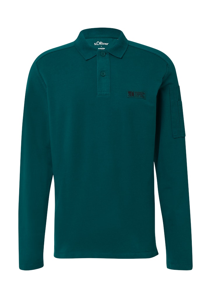 S. Oliver red Herren Polo-Shirts Green