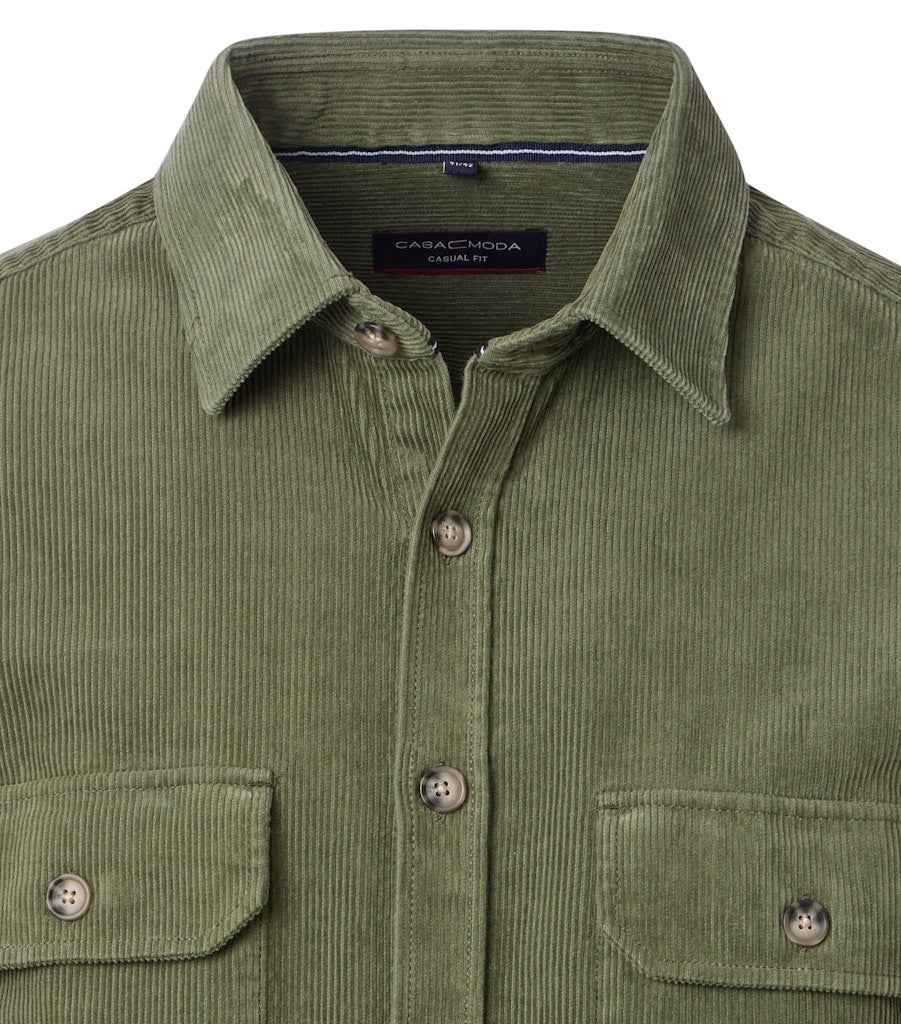 Casa Moda Herren Hemden lang Gruen