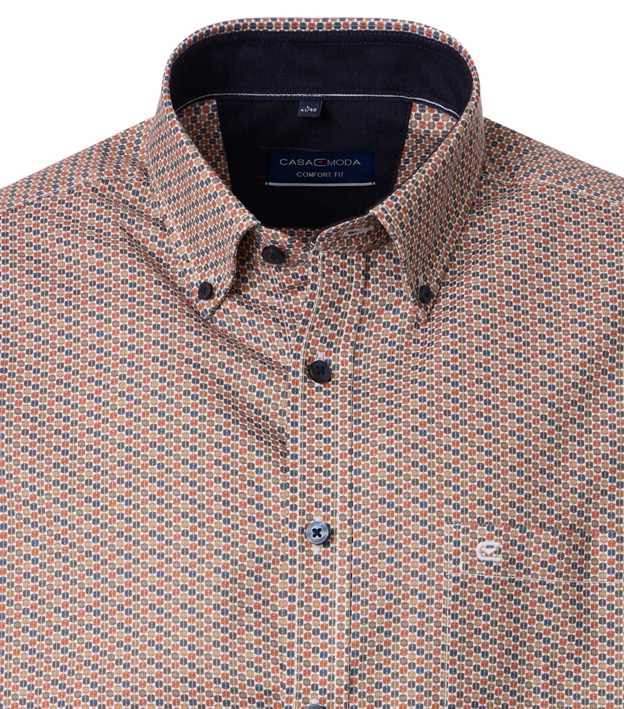 Casa Moda Herren Hemden  Orange