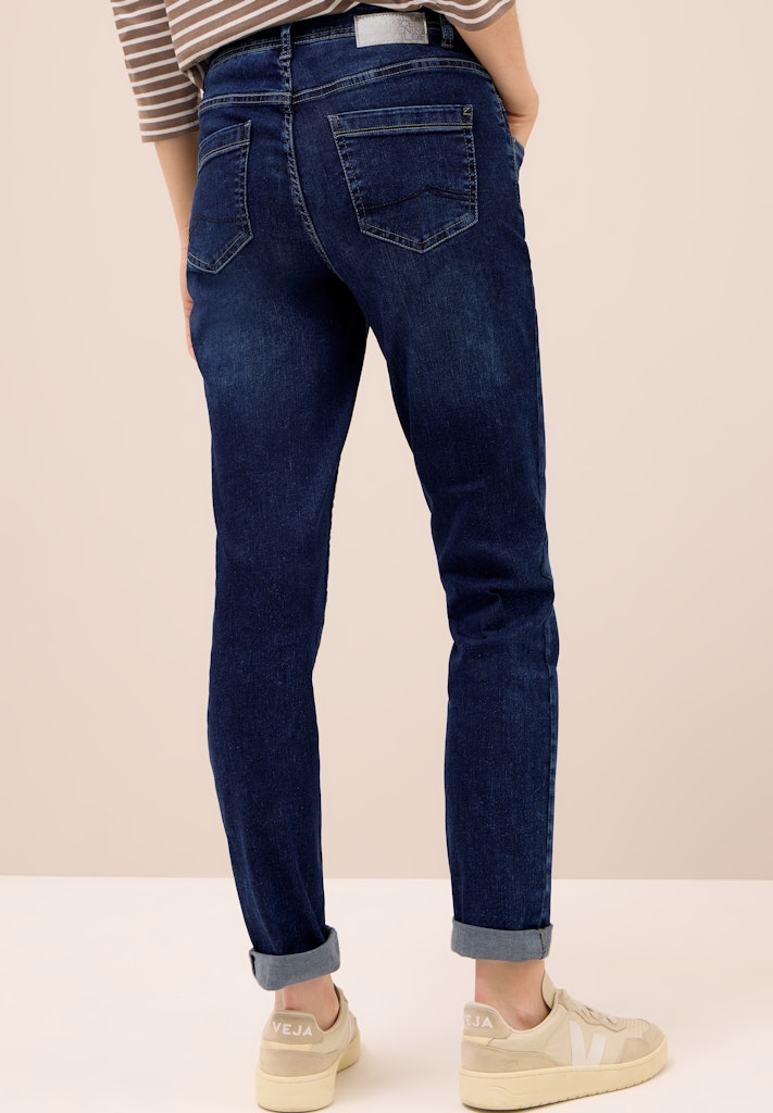 Cecil Damen Hosen  Mid Blue