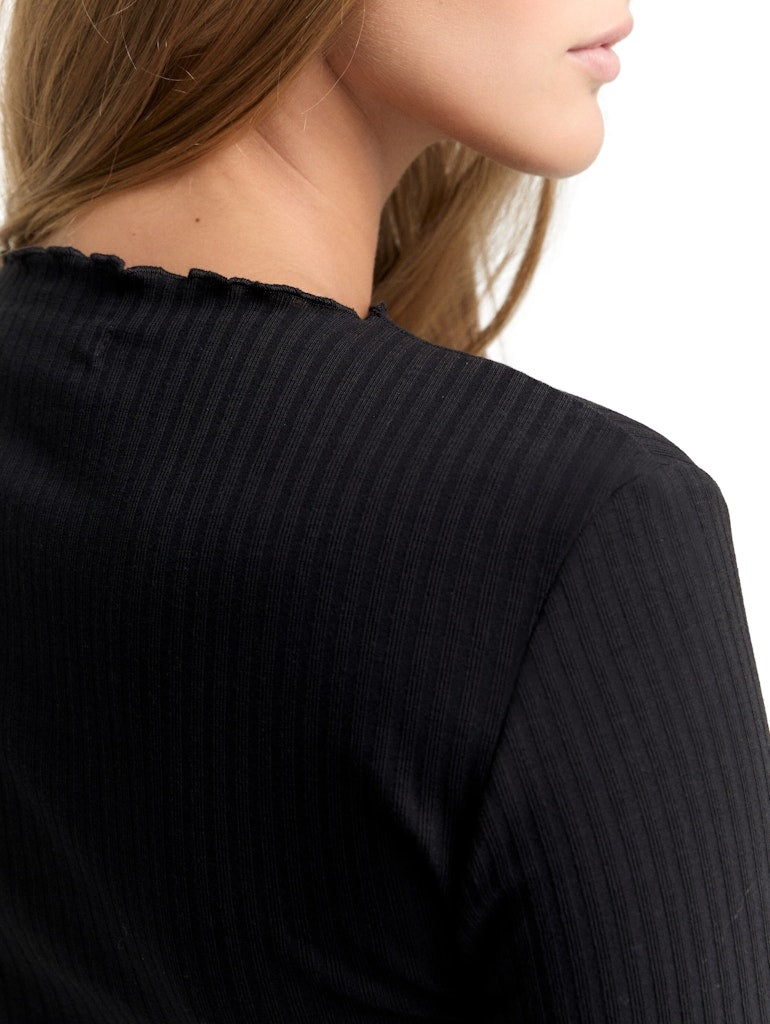 Tom Tailor denim Damen T-Shirts Deep Black