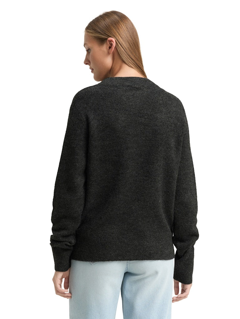 Tom Tailor denim Damen Pullover Shale Grey Mela
