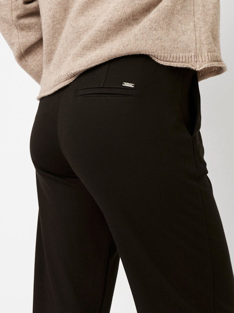 Toni Dress Damen Hosen Dark Brown