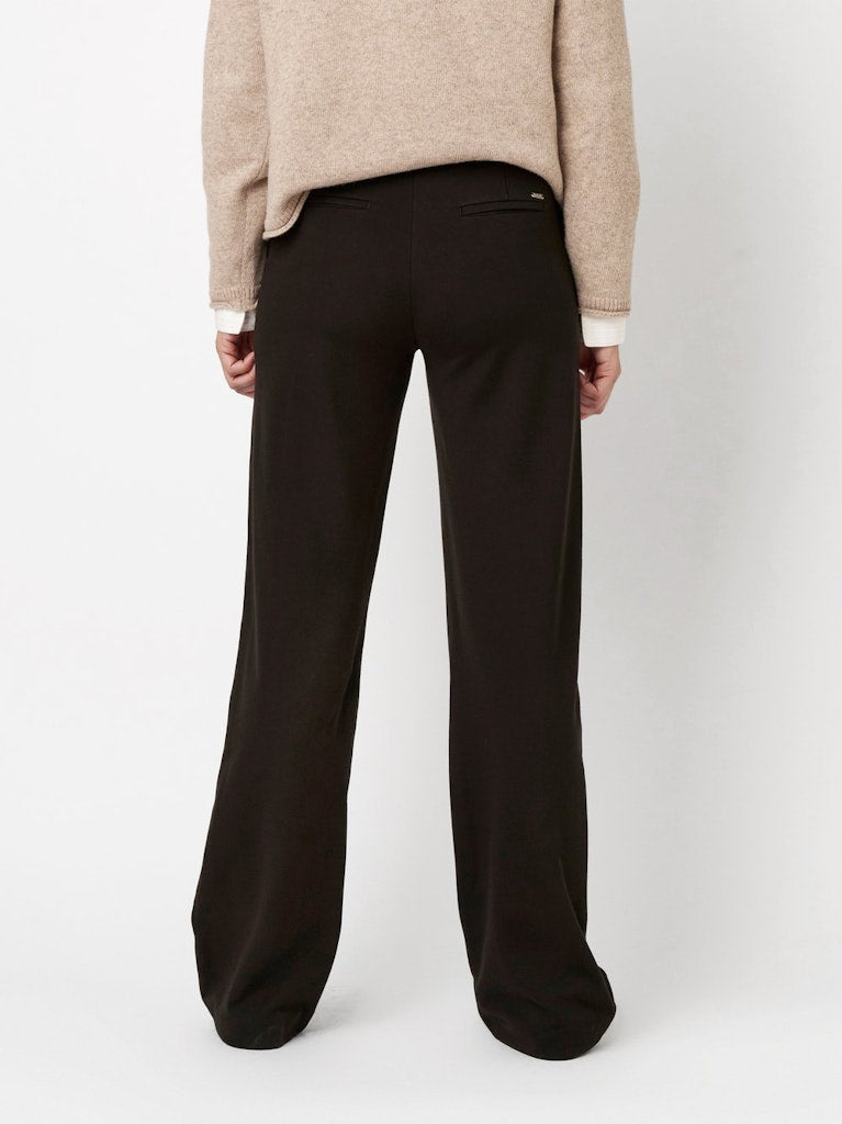 Toni Dress Damen Hosen Dark Brown