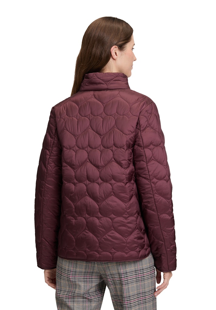 Cartoon Damen Jacken Deep Berry