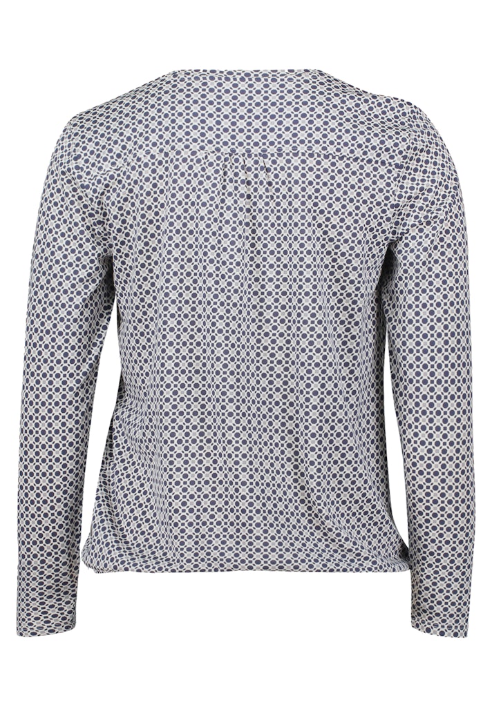 Betty & Co Damen T-Shirts Dark Blue/Cream