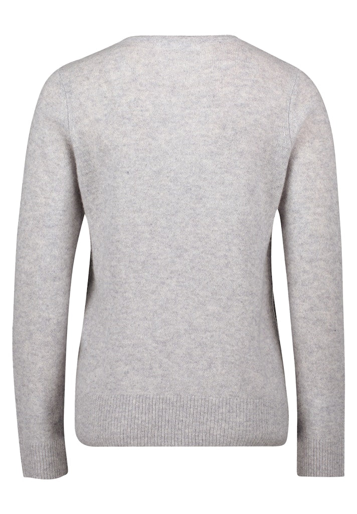 Betty & Co Damen Pullover Light Grey Mela