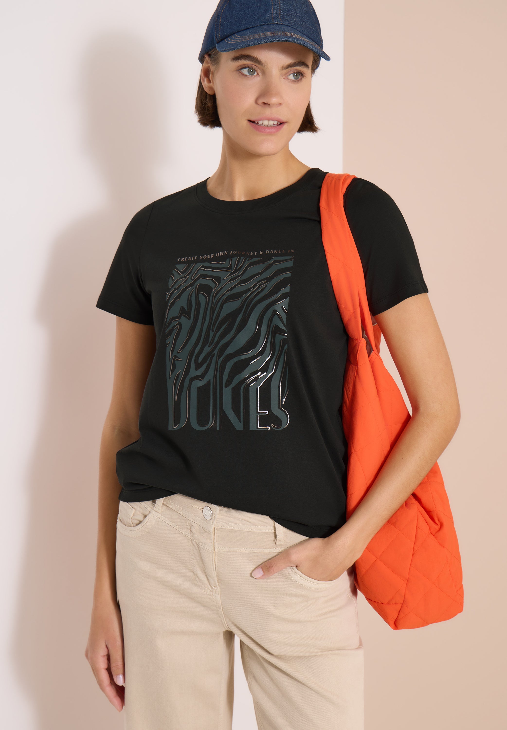 Cecil Damen T-Shirts  Palm Bree