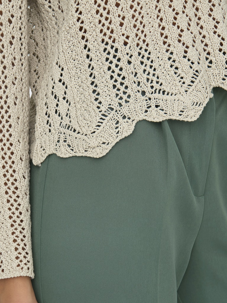 only Damen Pullover Feather Gray